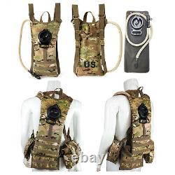 Military Molle II Tactical Rucksack Assault Pack FLC Combat Vest Multicam