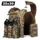 Military Plate Carrier Vest Molle Tactical Combat Vest Adjustable Size