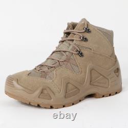Military Tactical Ankle Boots Work Safety Climbing Cross-Country Combat Shoes