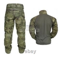 Military Tactical Clothing Army Combat Apparel Camouflage Uniform Knee Elbow Pad