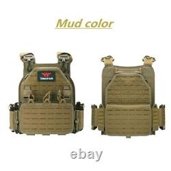 Military Tactical Combat Vest, Transport Equipment, Detachable, Fast, Laser Cut