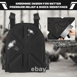 Military Tactical Molle Vest Army Assault Combat Plate Carrier Magnetic