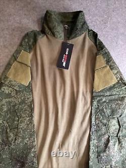Military Tactical Uniform Combat Suit XL Long Sleeve & 42 Cargo Pants Ru Camo