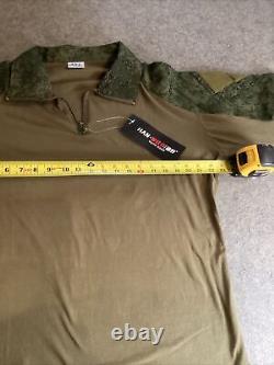 Military Tactical Uniform Combat Suit XL Long Sleeve & 42 Cargo Pants Ru Camo