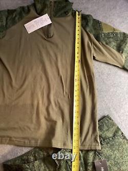 Military Tactical Uniform Combat Suit XL Long Sleeve & 42 Cargo Pants Ru Camo
