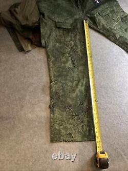 Military Tactical Uniform Combat Suit XL Long Sleeve & 42 Cargo Pants Ru Camo