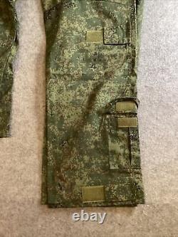 Military Tactical Uniform Combat Suit XL Long Sleeve & 42 Cargo Pants Ru Camo