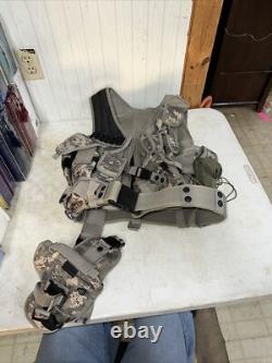 Military Tactical Vest Gear SWAT Airsoft Molle Combat Assault Plate Carrier Camo