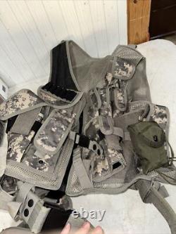 Military Tactical Vest Gear SWAT Airsoft Molle Combat Assault Plate Carrier Camo