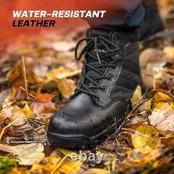 Military Tactical Work Boots for Hiking Motorcycling EMS EMT Combat Outdoors