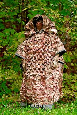 Military Thermal Poncho, Combat tactical camo raincoat, army multicam poncho