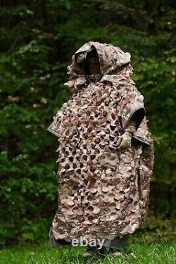 Military Thermal Poncho, Combat tactical camo raincoat, army multicam poncho