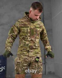 Military jacket multicam ripstop, tactical assault jacket zsu, army combat j