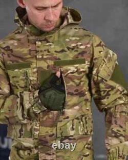 Military jacket multicam ripstop, tactical assault jacket zsu, army combat j
