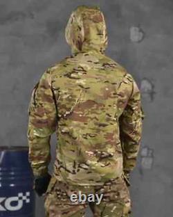 Military jacket multicam ripstop, tactical assault jacket zsu, army combat j