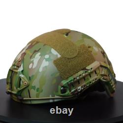 Milticam NIJ lIIA FAST Tactical Military Combat Ballistic Helmet Size S/M/L/XL