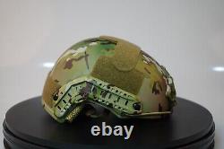 Milticam NIJ lIIA FAST Tactical Military Combat Ballistic Helmet Size S/M/L/XL