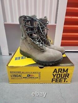 NEW Belleville 612st Steel Toe Combat Boots Size Men's 10 R Hot Weather Tactical