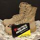 New Belleville Tactical Research Military Boots Leather Dst Tan Size 11 W