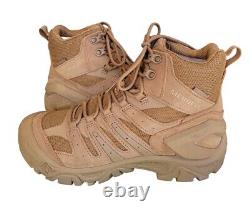 NEW Merrell Strongfield Tactical 6 Waterproof Tactical Boots Coyote Tan J099303