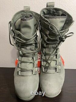 NEW NIKE Combat SFB GEN 2 SAGE GREEN 8 Military Special Field Boots Sz 12