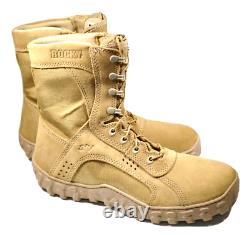 NEW! Rocky S2V Special Ops Tactical Combat Boots Desert Tan 101 Men's 13.5 M