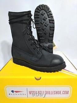 NIB Belleville Black Leather ICW Goretex Tactical MILITARY COMBAT Boots 8 R