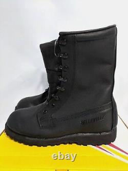 NIB Belleville Black Leather ICW Goretex Tactical MILITARY COMBAT Boots 8 R