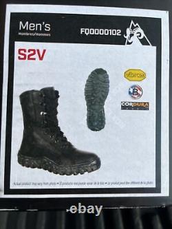 NIB ROCKY MENS S2V TACTICAL MILITARY COMBAT BOOTS 102 BLACK 11 Wide