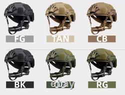 NIJ IIIA 3A USMC ACH MICH 2001 Military Combat Bulletproof Ballistic Helmet