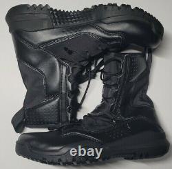 NIKE SFB FIELD 8 LEATHER TACTICAL COMBAT BOOTS AO7507-001 Mens Sz 10 Wmns 11.5