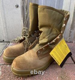 New 10 R Regular Men's Belleville 590 Usmc Hot Weather Combat Boots Coyote
