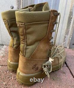 New 10 R Regular Men's Belleville 590 Usmc Hot Weather Combat Boots Coyote