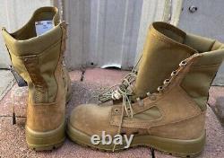 New 10 R Regular Men's Belleville 590 Usmc Hot Weather Combat Boots Coyote