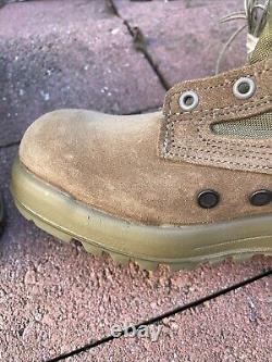 New 10 R Regular Men's Belleville 590 Usmc Hot Weather Combat Boots Coyote