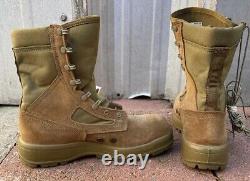 New 10 R Regular Men's Belleville 590 Usmc Hot Weather Combat Boots Coyote