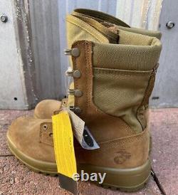 New 10 R Regular Men's Belleville 590 Usmc Hot Weather Combat Boots Coyote