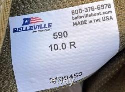 New 10 R Regular Men's Belleville 590 Usmc Hot Weather Combat Boots Coyote