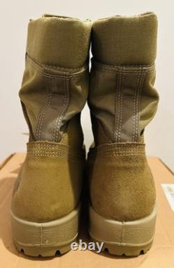 New 12 R Regular Mens Bates E20501 Usmc Hot Weather Combat Boots Coyote