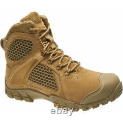 New! BATES Men's Shock FX Waterproof Tactical Boot, sz. 10.5 coyote tan