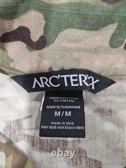 New Men's Arcteryx Multicam Military Tactical Combat Assault Shirt AR Medium