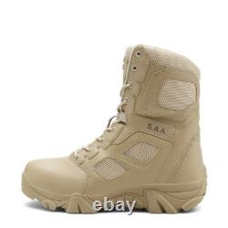 New Mens Hiking Army Boots Military Trail Outdoor Non Slip Combat Tactical Shoes