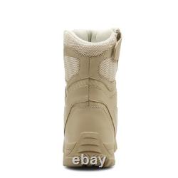 New Mens Hiking Army Boots Military Trail Outdoor Non Slip Combat Tactical Shoes