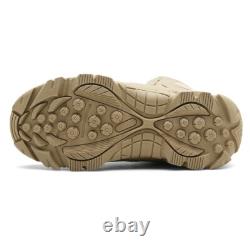 New Mens Hiking Army Boots Military Trail Outdoor Non Slip Combat Tactical Shoes