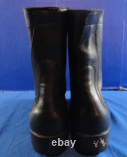 New Ro-search Black Combat Military Boots Usn Army Usmc Tactical Soles 8.5 Xn