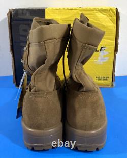 Nib 10 Regular Men's Belleville 590 Usmc Hot Weather Combat Boots Coyote