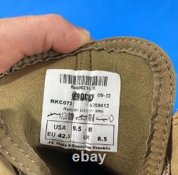 Nib 9.5 M Rocky Mens S2v Predator Tactical Military Boots Rkc072 Coyote Brown