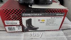Nib! Corcoran 8-inch Black Leather Military Tactical Boots Cv5600 Size 13