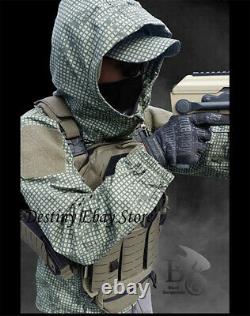 Night Desert Military Training Tactical Long Sleeve Jacket Combat Hoodie Coat