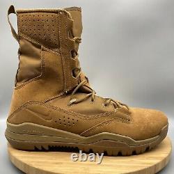 Nike Boots Mens 10.5 Brown Leather 8 Combat Tactical Military Field AQ1202 900